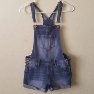 Overall Shorts